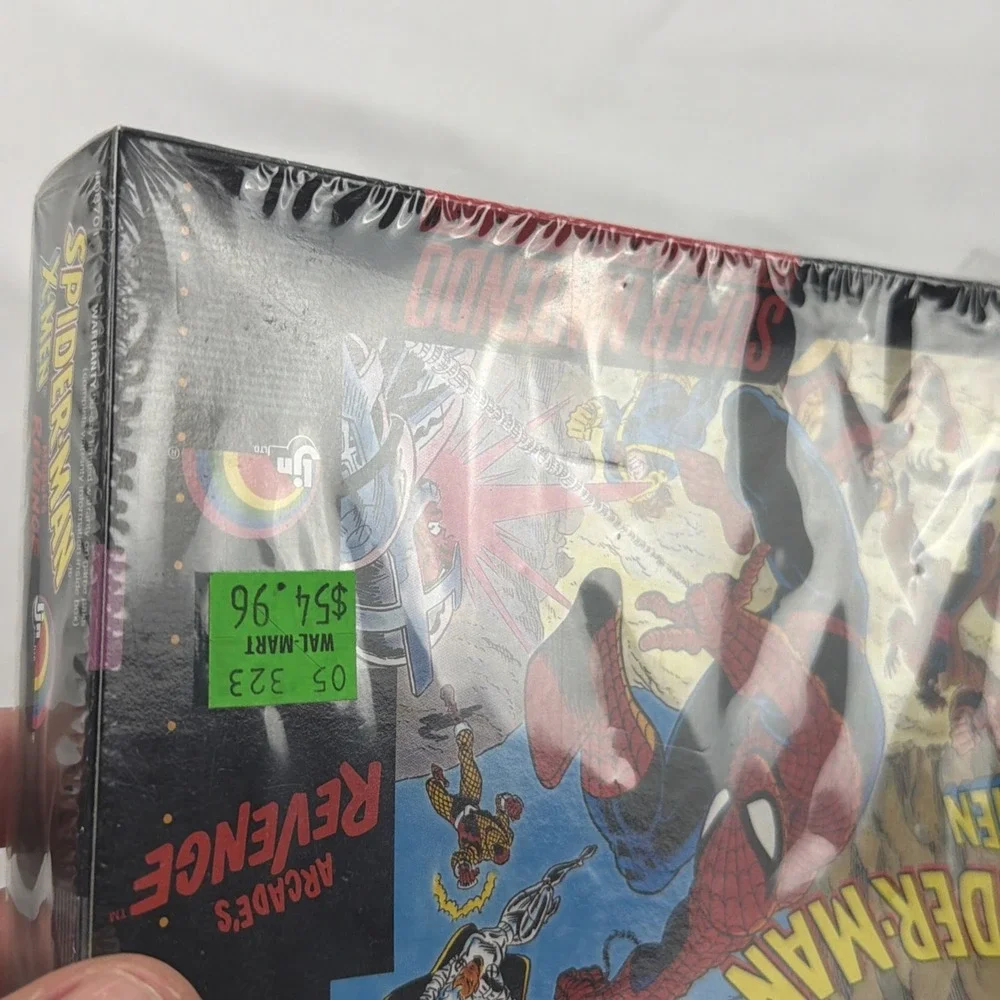 Spider-man X-Men Arcade's Revenge *  Snes Box Only * Super Nintendo Original box